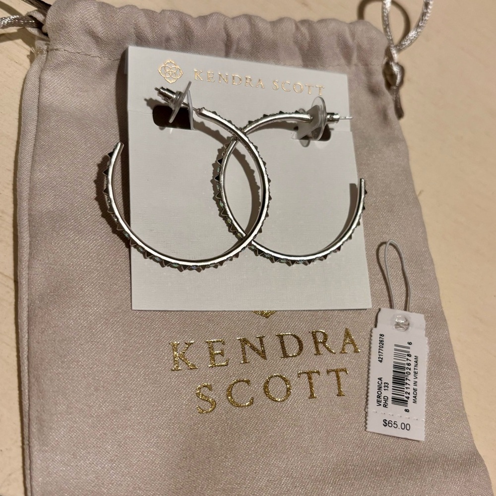 Kendra Scott Veronica Hoop Earrings